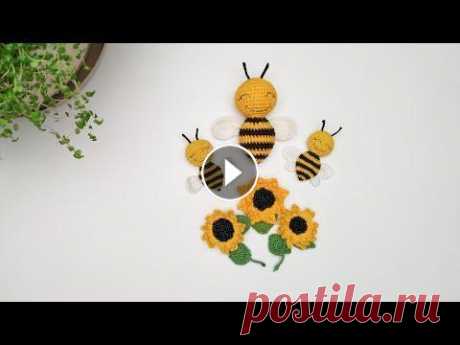 Вязаная крючком брошка пчёлка/crochet brooch bee Вязаная крючком брошка пчёлка, пряжа Alize miss или YarnArt cotton soft или Ирис, крючок 1.25мм Мой инстаграм - https://www.instagram.com/lukoshkina.o...