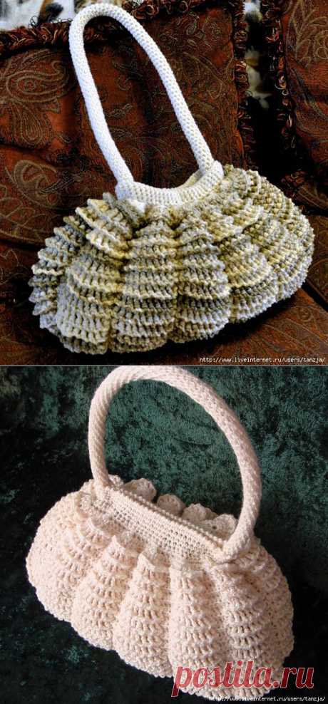 Эффектная сумочка &quot;Мирабелла&quot; (крючок).