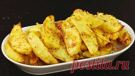 Простой рецепт - картофель, запеченный в сухарях | Кухня наизнанку | Яндекс Дзен