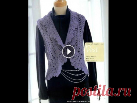 #Вязание Вязание крючком . ЖАКЕТ-БОЛЕРО.часть 1.1.JACKET-BOLERO. #jacket Начинаем вязать интересную модель ЖАКЕТА-БОЛЕРО. прекрасно смотрящуюся на всех типах фигур. Сегодня вяжем ПОЛОЧКИ изделия. #вязание #jacket Композиция...
