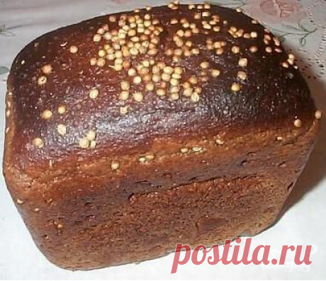 Бородинский хлеб традиционный - кулинарный рецепт на Повар.ру