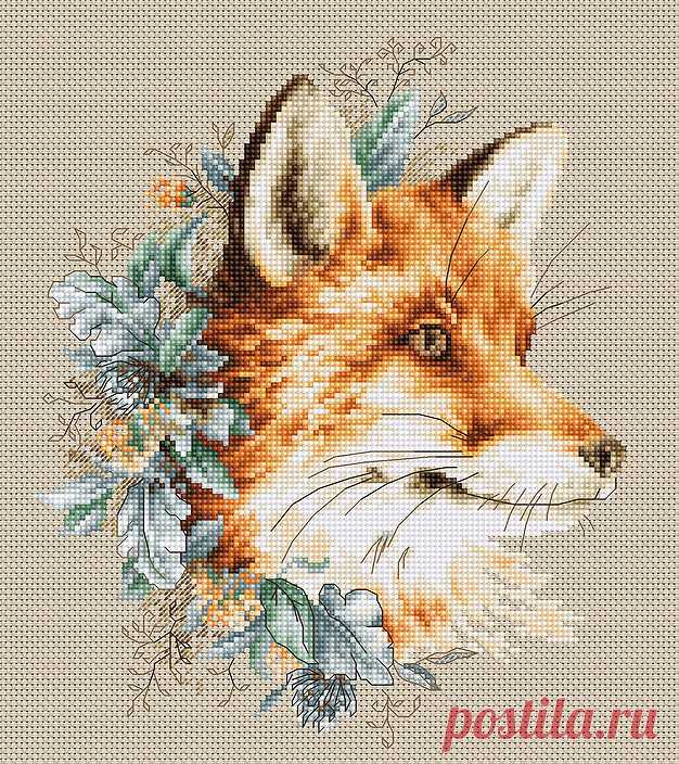 Набор для вышивания Лиса (арт. B2292 Luca-S) купить в Stitch и Крестик