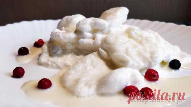 Снежки рецепт 1861 года, Boules de neige, Schneeflocken Очень необычный и интересный старинный десерт из доступных ингредиентов. Этот рецепт десерта из поваренной книги 1861 года 