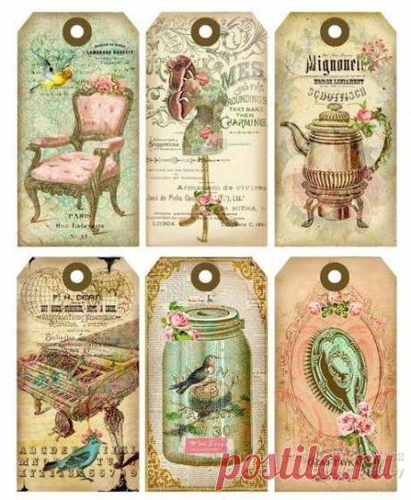 Etiquetas vintage