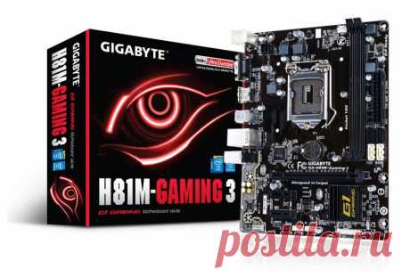 Ferra.ru - Материнская плата Gigabyte GA-H81M-Gaming 3 предлагает игровые опции на Intel H81