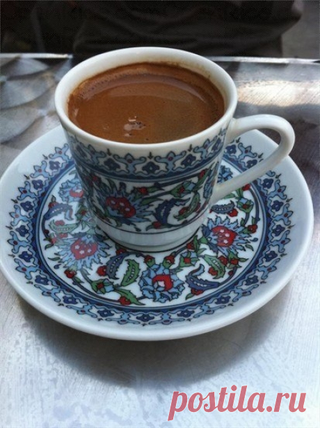 Как приготовить вкусный кофе по-восточному (по турецки) - рецепт, ингридиенты и фотографии