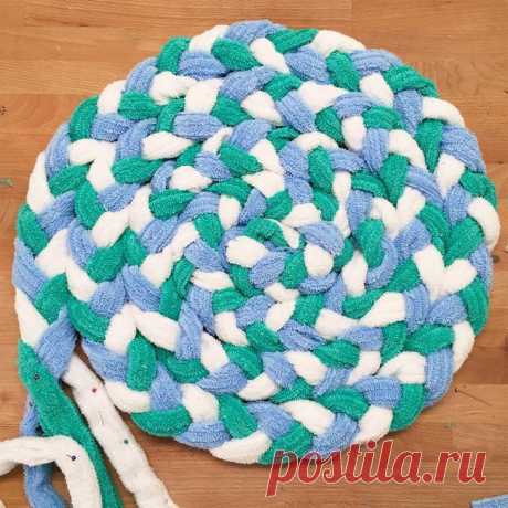 Коврик из полотенец своими руками