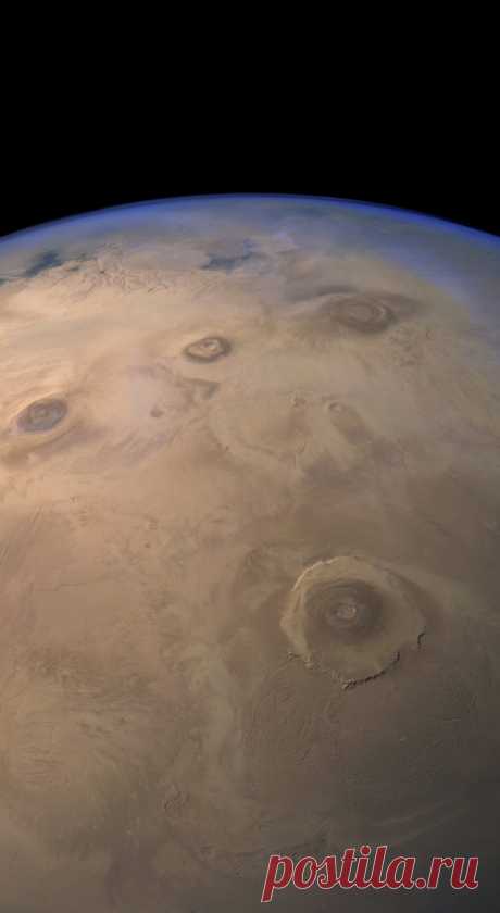 Взгляд на Марс от Mars Express | Красочные фото