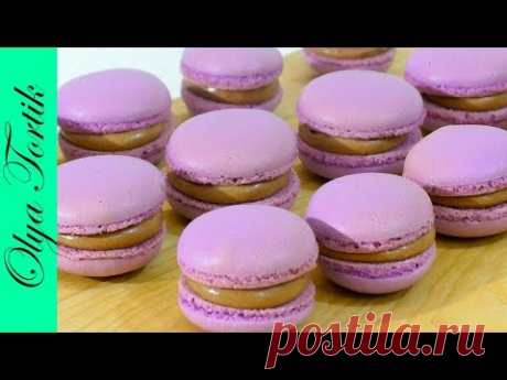 МАКАРОНС ( МАКАРУНЫ) Очень подробный рецепт  МАКАРОН на итальянской меренге