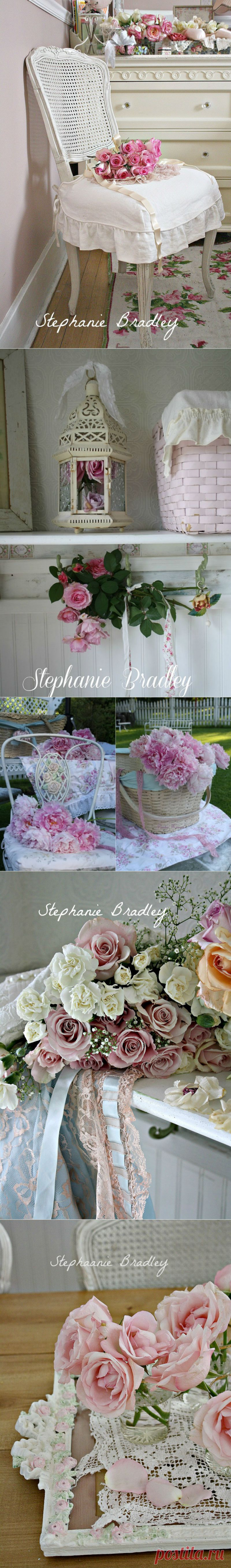Винтажнo-уютнoe в стиле Shabby Chic | Stephanie Bradley (2).