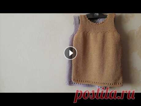#Сарафан спицами . Как #связать сарафан . Трикотажный шов - Я ВКонтакте - Мой ИНСТАГРАМ - ЯРМАРКА Мастеров - Моя группа ВКонтакте - Поддержи мой канал! -...