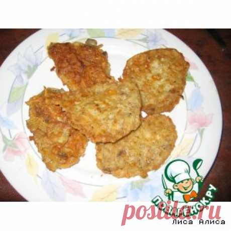 Грибные драники