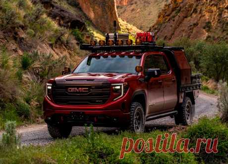 GMC Sierra AT4X 2022: цена, характеристики, салон