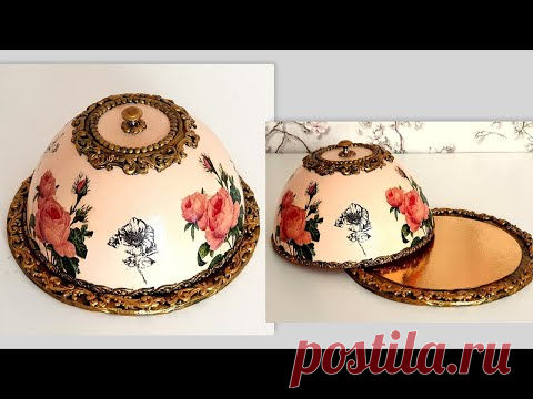 DIY/ Beautiful Kitchen decorating idea /Vintage breadbasket