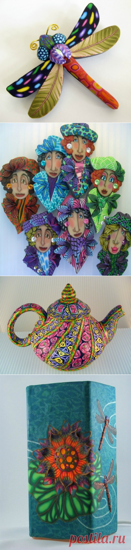 Полимерная глина: идеи от Wanda Shum - Домашний hand-made
