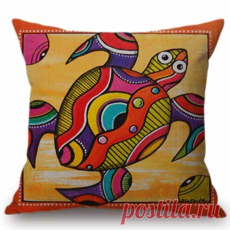 US $5.98 12% OFF|Modern Decoration Art Colorful Animal Cartoon Turtle Sofa Throw Pillow Case Cute Owl Giraffe Fish Kid's Room Decor Cushion Cover-in Cushion Cover from Home & Garden on Aliexpress.com | Alibaba Group Smarter Shopping, Better Living!  Aliexpress.com