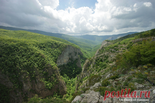 Каньон в крыму фото