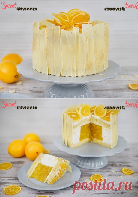 Апельсиновый торт-мусс с белым шоколадом | Sweet Twittes