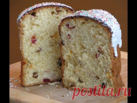 Кулич по рецепту из книги &quot;О вкусной и здоровой пище&quot; (1952 год))