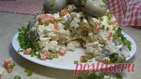Простой салат с Шикарным вкусом