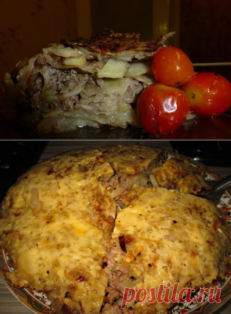 Картофельно-мясная запеканка