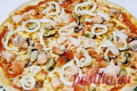 Пицца с морепродуктами | FISH-SEAFOODS.RU