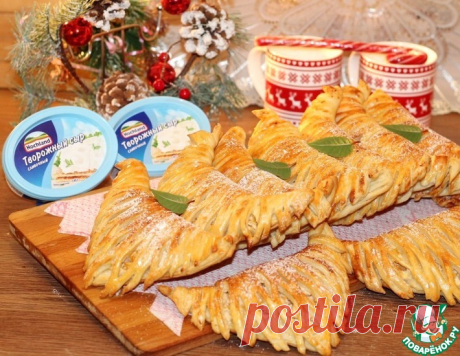 Пироги с творожным сыром и фруктами – кулинарный рецепт