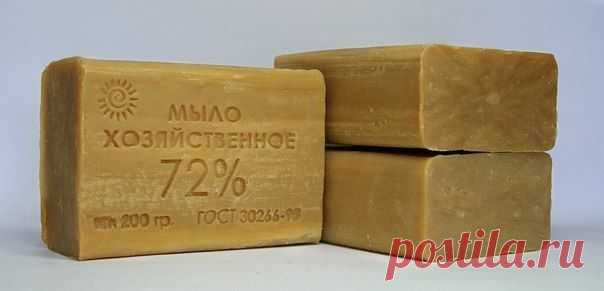 О полезных свойствах хозяйственного мыла
