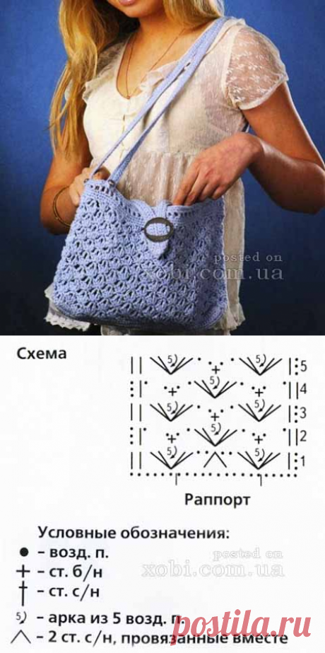 Симпатичная летняя сумочка