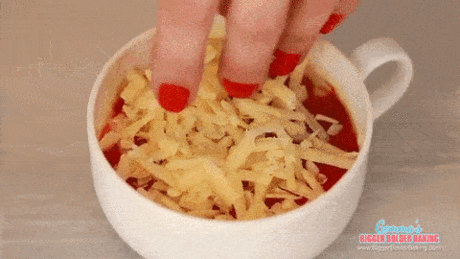 Вкусная и аппетитная пицца в чашке за 1 минуту! | Четыре вкуса