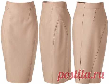 Моделирование и пошив юбки-карандаш от Donna Karan. МК .