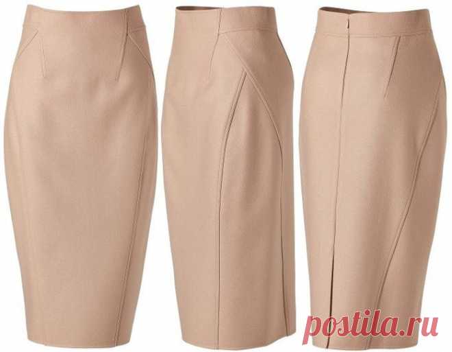 Моделирование и пошив юбки-карандаш от Donna Karan. МК .