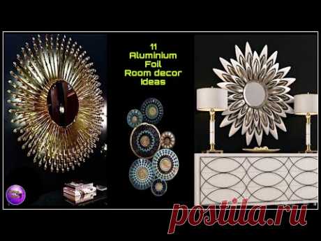 (385) 11 Aluminium Foil craft ideas part - 2 | art and craft | craft ideas | Fashion Pixies - YouTube