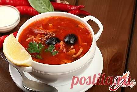 Рецепт приготовления солянки с колбасой: простой и вкусный