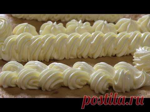 ЗАВАРНОЙ СМЕТАННЫЙ КРЕМ. Крем из доступных продуктов для тортов и пирожных. - YouTube