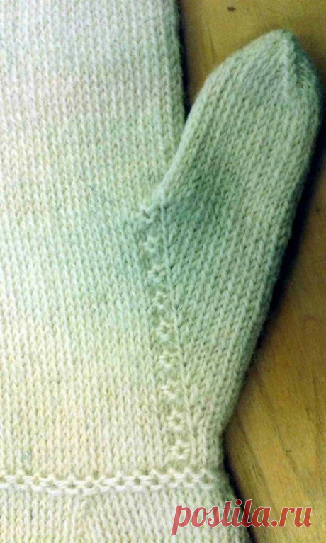 Техника twined knitting (витое вязание)