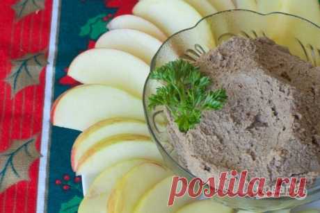 Паштет из куриных желудков