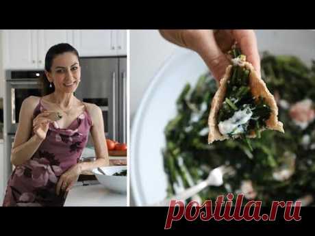 Тушенные Листья Одуванчика - Тёплый Салат - Рецепт от Эгине - Heghineh Cooking Show in Russian