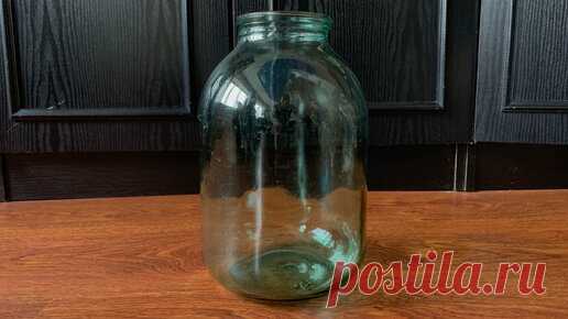 Шикарная напольная ваза из 3 литровой банки. Технику изготовления придумала сама | Шебби-Шик | Дзен