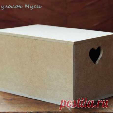 Декорируем короб для рукоделия