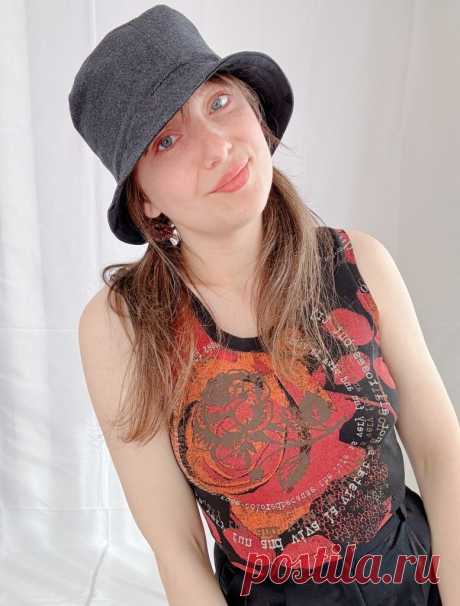 DIY Black Bucket Hat: A Beginner’s Guide with Free PDF Pattern - Sparrow Refashion: A Blog for Sewing Lovers and DIY Enthusiasts
