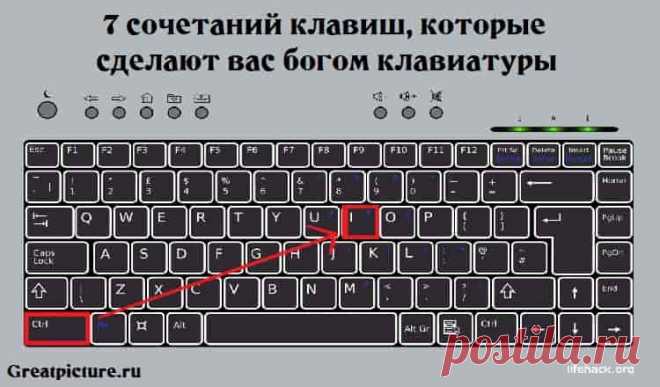 7 сочетаний клавиш, которые сделают вас профессионалом клавиатуры.