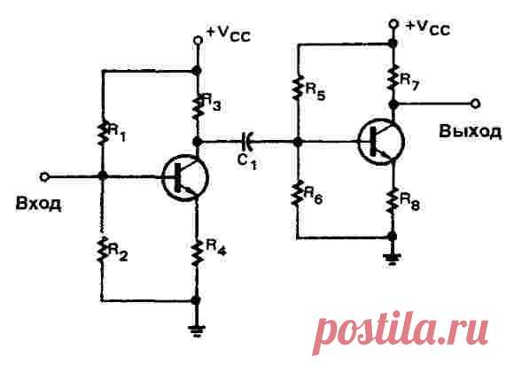 Соединение усилителей | Справочник радиолюбителя