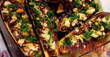 Пълнени патладжани в Марокански стил / Moroccan Style Stuffed eggplants Кулинарен блог