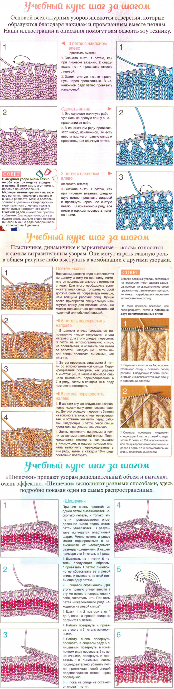 УЧИМСЯ ВЯЗАТЬ | ВЯЗАНЫЙ УЮТ