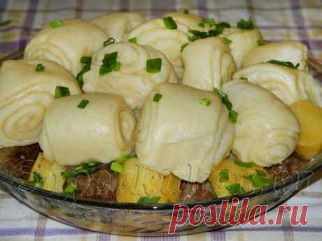 Немецкий штрудель с мясом и картошкой | Рецепты на SuperKuhen.ru