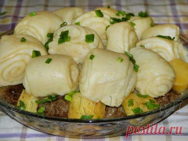 Немецкий штрудель с мясом и картошкой | Рецепты на SuperKuhen.ru