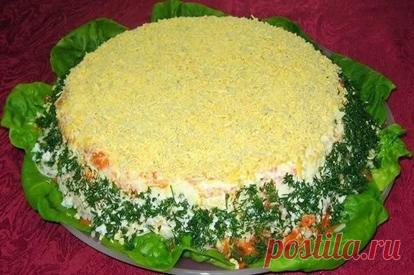 Салат «Мимоза» / Изысканные кулинарные рецепты