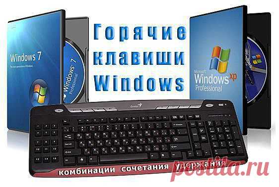 «Горячие клавиши» Windows. | Кому за пятьдесят