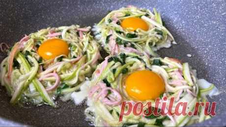 Таких вкусных ЯИЦ на завтрак я еще не ела! Так ВКУСНО и так просто и быстро!